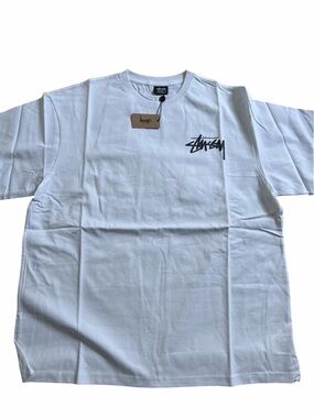 Stussy Cherries T Shirt Black White XL Short Sleeve Streetwear Tee New